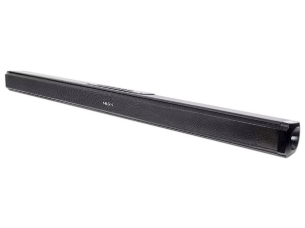Barra de Sonido MISIK MSB580, 2.1 canales, Radio FM, 60W, Bluetooth, 3.5mm, USB y RCA.