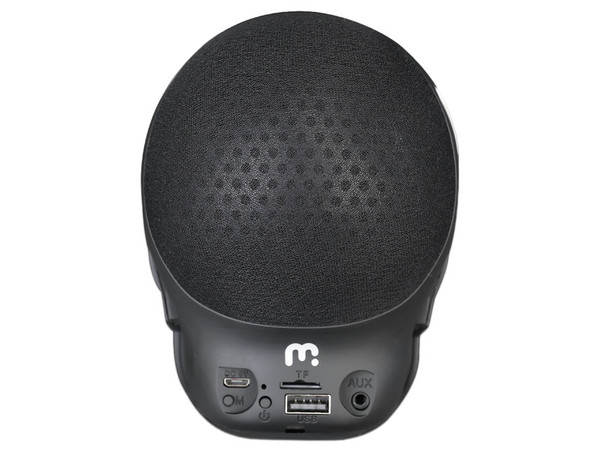 Bocina MYBAT Skull Jamz, Inalámbrica, Bluetooth, Universal, Color Negra.