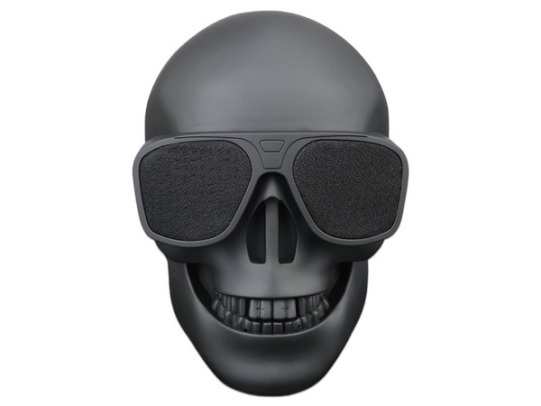 Bocina MYBAT Skull Jamz, Inalámbrica, Bluetooth, Universal, Color Negra.