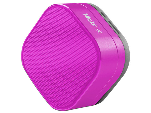 Bocina Portatil Mobifree Urban Kaos MB-916455, Bluetooth, 3.5 mm, Color Rosa.
