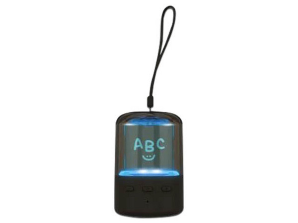Mini Bocina Nextep Happy Message NE-400H, 2W, Bluetooth, Aprueba de Agua, Color Negro, Incluye Marcador Blanco.