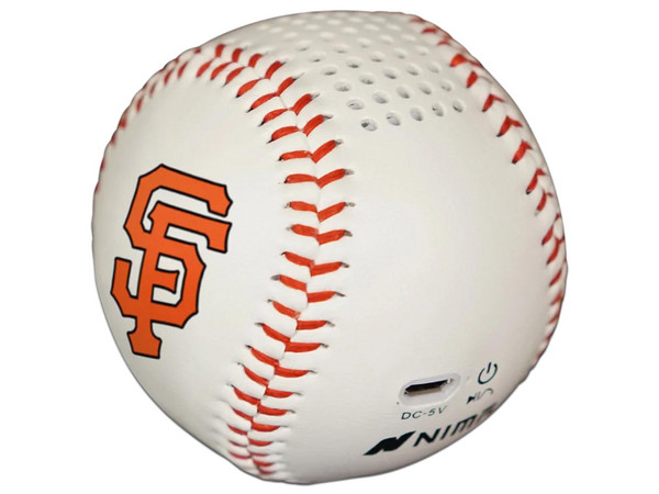 Bocina Nima MLB Giants, Bluetooth, Rango de 10m, 3W, Universal, Color Blanco.