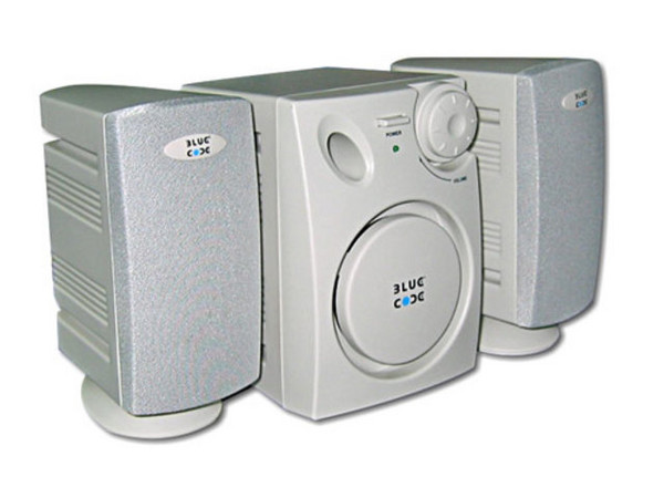 Bocinas Mini Super Woofer 2.1, 440W PMPO.