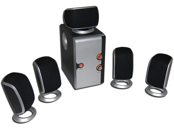 Bocinas Perfect Choice Sonido 5.1 con SubWoofer, Compatibles con iPod