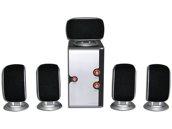 Bocinas Perfect Choice Sonido 5.1 con SubWoofer, Compatibles con iPod