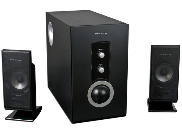 Bocinas Perfect Choice 2.1 con Subwoofer, 2000 Watts PMPO