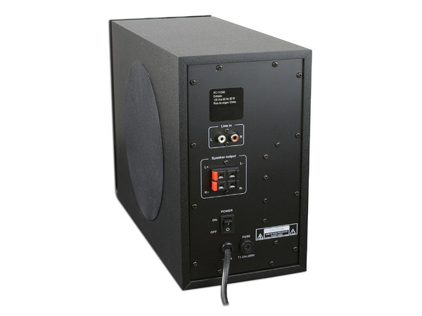 Bocinas Perfect Choice 2.1 con Subwoofer, 2000 Watts PMPO