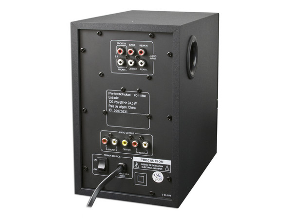 Bocinas Perfect Choice Sonido 5.1 con SubWoofer