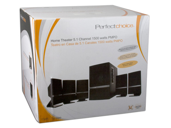 Bocinas Perfect Choice Sonido 5.1 con SubWoofer