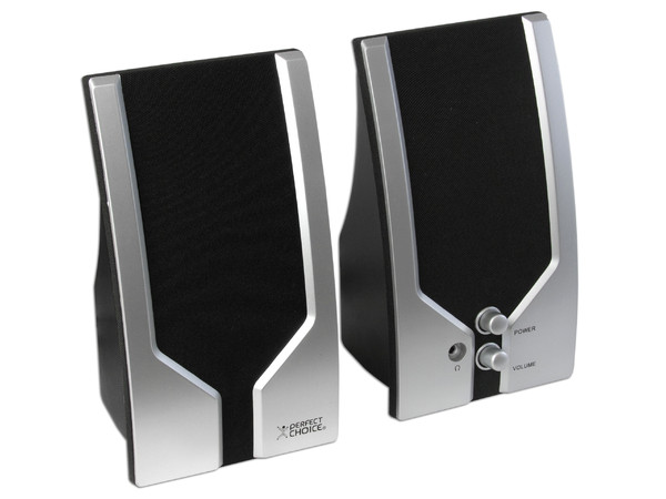 Bocinas Perfect Choice Multimedia de 400 Watts PMPO
