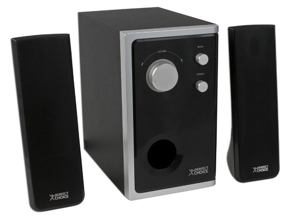 Bocinas Perfect Choice Multimedia 2.1 Elite de 1200 Watts PMPO