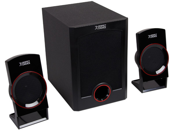 Bocinas Perfect Choice Zen 2.1 de 1000 Watts PMPO   