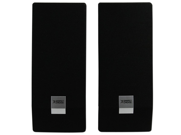 Bocinas Perfect Choice de 180 Watts PMPO, Color Negras.