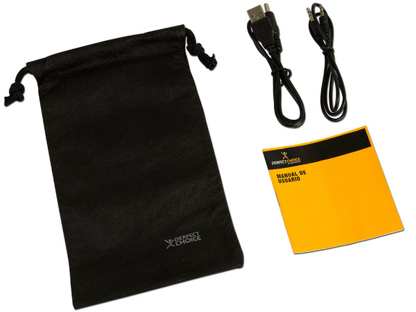 Bocina Portátil Recargable Perfect Choice, Reproduce archivos MP3 desde memorias USB o Micro SD. Color Negro/Gris