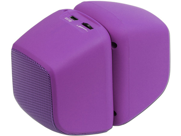 Bocinas Estéreo Portátiles Recargables Perfect Choice KÖLN. Color Morado 