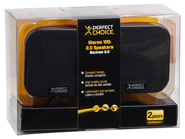 Bocinas Portátiles Perfect Choice Stereo 100, USB