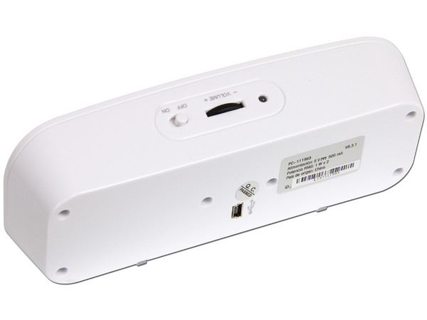 Bocinas Estéreo Perfect Choice, USB. Color Blanco