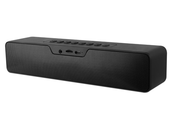 Bocina Portátil Recargable Perfect Choice Shine Beat RGB, Bluetooth 5.0, RGB. Color Negro.