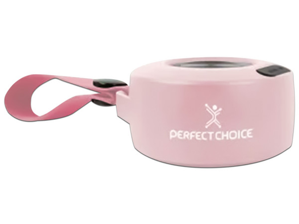 Bocina portátil recargable Perfect Choice Handy RGB, Bluetooth, 3.5mm. Color Rosa.