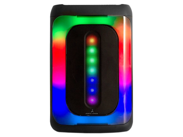 Bocina Portátil Perfect Choice Festa Mini, Bluetooth, USB, 10W RMS, Iluminación LED, Color Negro.