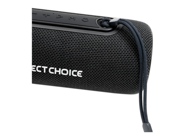 Bocina Portátil Perfect Choice Lumino, Bluetooth, 20W RMS, Color Negro.