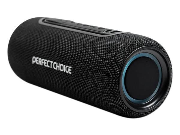 Bocina Portátil Perfect Choice Lumino, Bluetooth, 20W RMS, Color Negro.