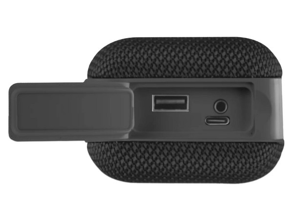 Bocina Portátil Recargable Perfect Choice Sugary, Bluetooth, Color Negro.