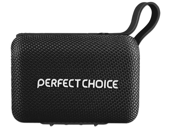 Bocina Portátil Recargable Perfect Choice Sugary, Bluetooth, Color Negro.