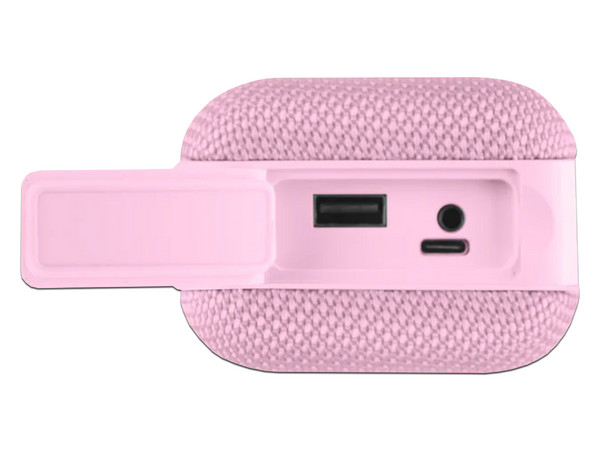 Bocina Portátil Perfect Choice Sugary, Bluetooth 5.4, IPX6. Color Rosa.