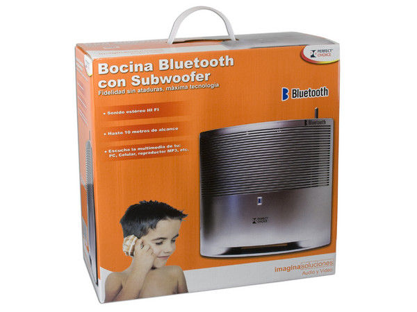Bocina Perfect Choice Bluetooth con Subwoofer