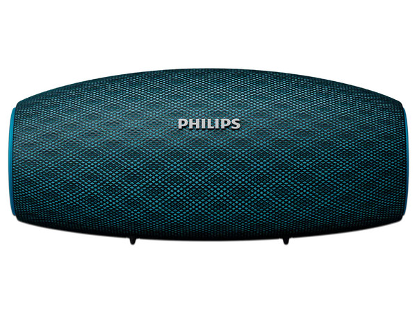 Bocina Philips EverPlay portátil, Resistente al agua y al polvo grado IPX7, 10W, Bluetooth, 3.5mm. Color Azul.