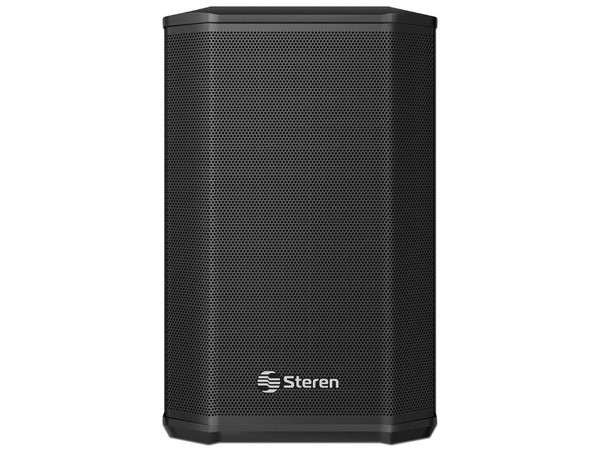 Bocina Steren Bafle BAF-0890R de 80W, Diámetro de 25mm, Rango de Respuesta de 8 - 20 KHz, Bluetooth. Color Negro.