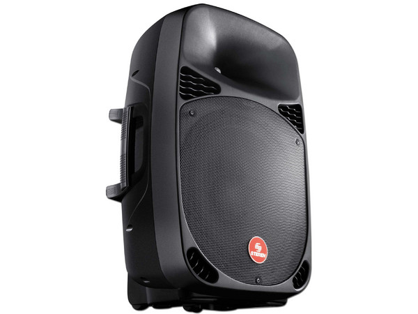 Bocina profesional de 2800 Watts PMPO, Reproductor de Audio MP3 con Lector de Memorias USB, SD, Bluetooth.
