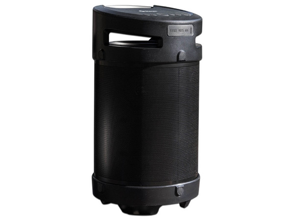 Bocina Portátil Steren Bazooka XBass, Bluetooth, 80W, Color Negro.
