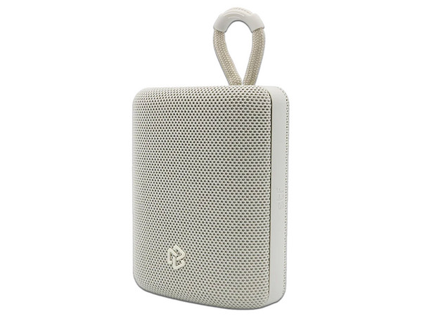 Bocina Portátil STF Rogue Mini de 5W RMS, Bluetooth, Batería Recargable, IPX5. Color Gris.