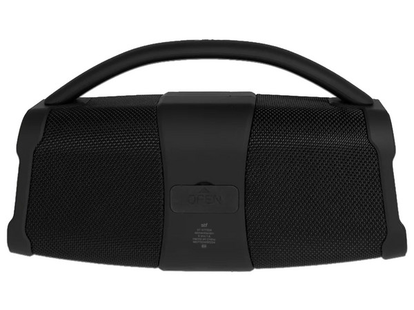Bocina Inalámbrica STF Hype Travel STF de 20W RMS, Bluetooth, Batería Recargable. Color Negro.