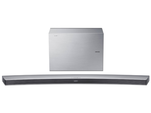 Barra de sonido curva Samsung HW-J7501R/ZX con subwoofer, Bluetooth.