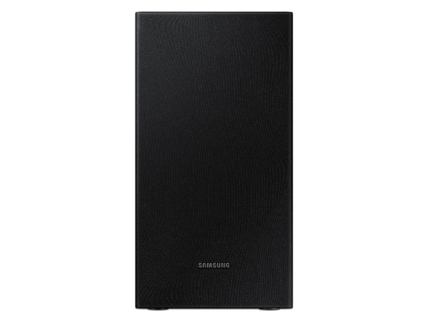 Barra de Sonido Samsung T420, 2.1 Canales, 150 W, Bluetooth, Color Negro.
