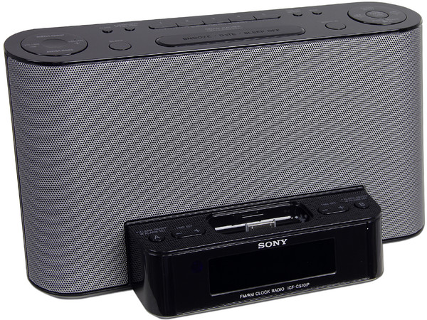 Radio despertador Sony Dream Machine para iPod/iPhone, con control remoto.