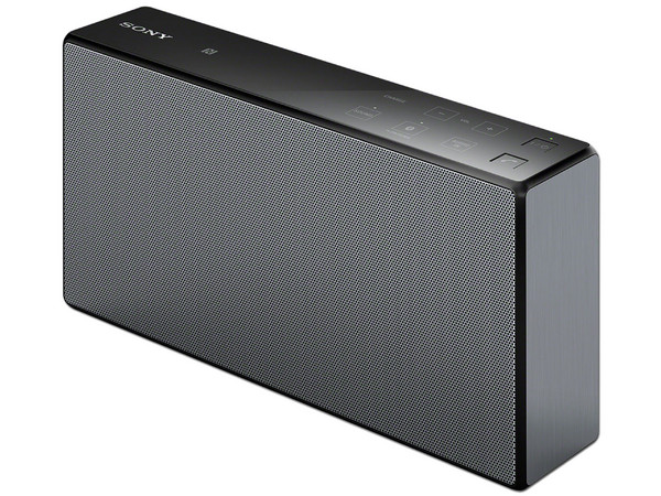 Bocina portátil recargable Sony SRS-X55, Bluetooth, NFC, AUX, Color Negro.
