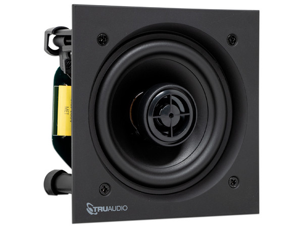 Bocina de Techo TRUAUDIO LFS de 50W, Respuesta de frecuencia 85Hz-18kHz, 2 vías. Color Negro.
