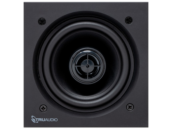 Bocina de Techo TRUAUDIO LFS de 50W, Respuesta de frecuencia 85Hz-18kHz, 2 vías. Color Negro.