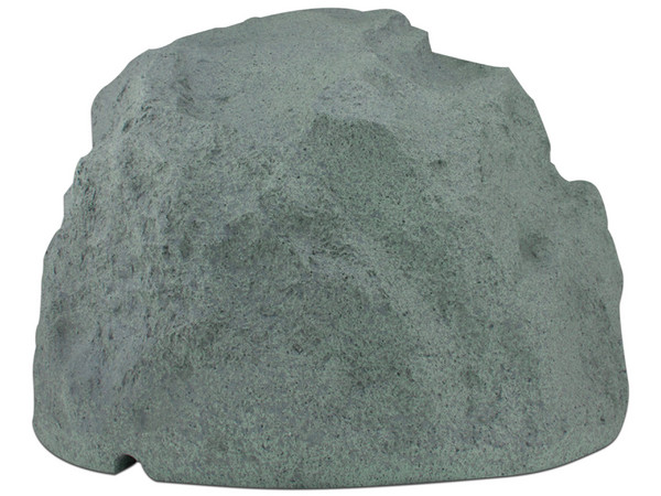 Bocina Exterior TRUAUDIO RK-8-GY de 150W, Respuesta de frecuencia 40Hz-20kHz, Forma de roca. Color Gris.