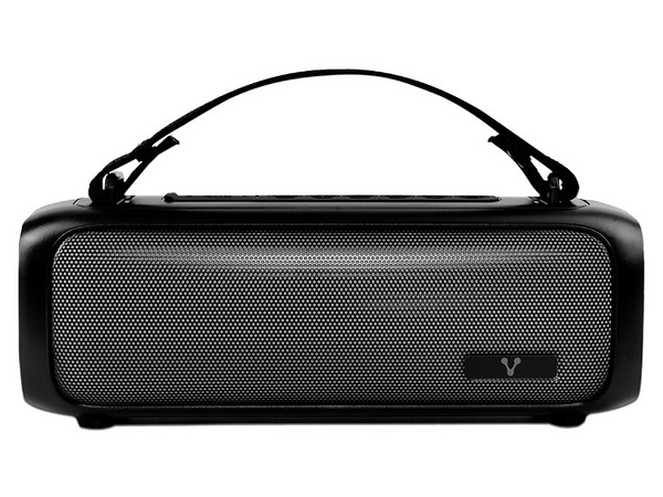 Bocina Inalámbrica Vorago BSP-260 de 16W, Bluetooth, Iluminación RGB, Color Negro.