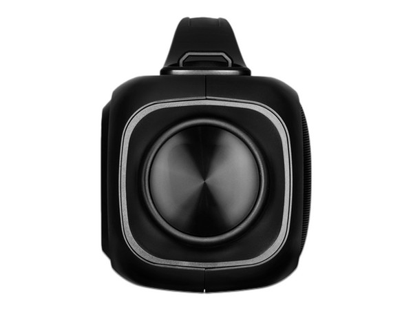 Bocina Vorago BSP-440, Bluetooth, RGB, IPX5. Color Negro