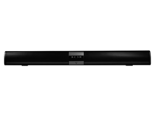 Bocina portátil recargable Vorago BSP-450, Bluetooth 5.0, Aux, 3.5mm, RGB, MicroSD, USB. Color Negro