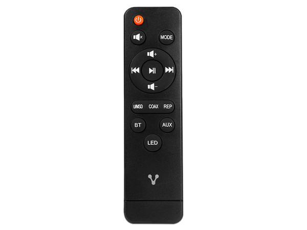 Bocina portátil recargable Vorago BSP-450, Bluetooth 5.0, Aux, 3.5mm, RGB, MicroSD, USB. Color Negro