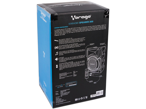 Bocina Vorago Karaoke KSP-300 de 8