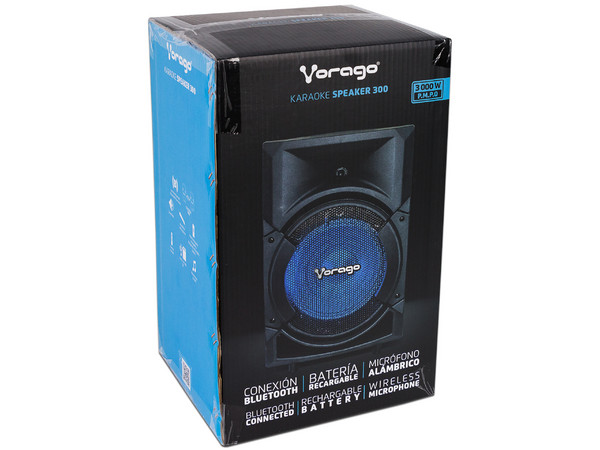 Bocina Vorago Karaoke KSP-300 de 8