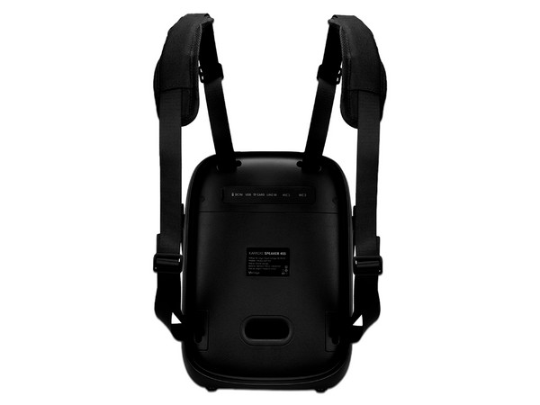 Mini Bafle Inalámbrico Vorago Karaoke KSP-455, 40W, Bluetooth, USB, IPX5, Color Negro.